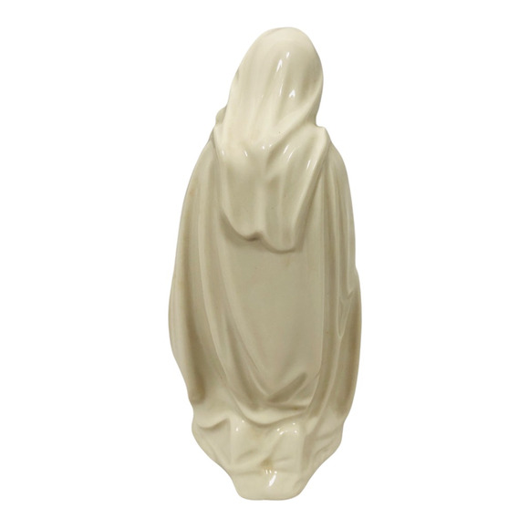 Vintage Dresden Figurine Karl Heinz Klette Porcelain Praying Nativity 5.5" White - Picture 3 of 6